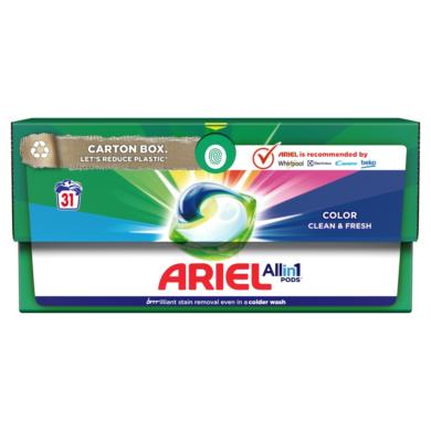 Ariel All-in-1 PODs Color Clean & Fresh Folyékony Mosószerkapszula