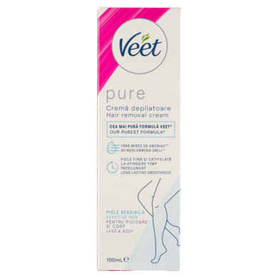 Veet Silky Fresh szőrtelenítő krém érzékeny bőrre