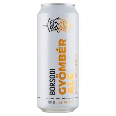 Borsodi gyömbér ale 4%