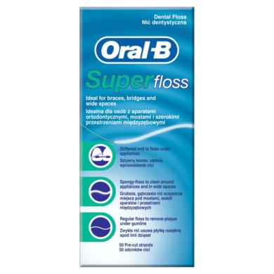 Oral-B Super Fogselyem, 50 db Előre Vágott Szál