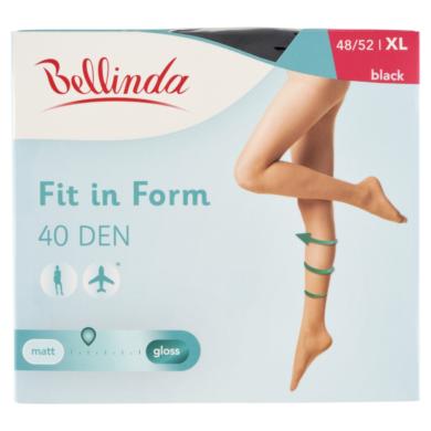 Bellinda harisnya Fit In Form 40 fekete XL