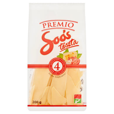 Soós Premio csuszatészta 4 tojásos száraztészta