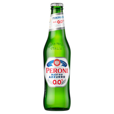 Peroni Nastro Azzurro alkoholmentes világos sör 0,0%