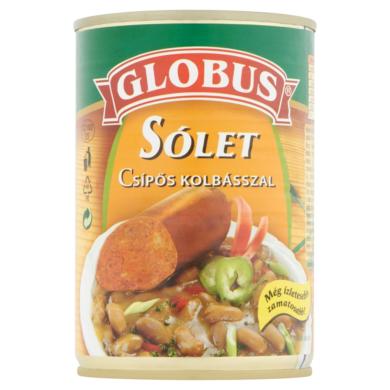 Globus sólet csípős kolbásszal