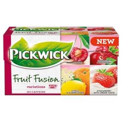 Pickwick Fruit Fusion gyümölcstea variációk