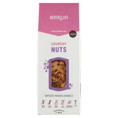 Hester's Life Crunchy Nuts ropogós magok