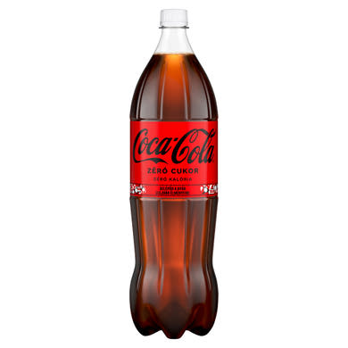 Coca-Cola Zero colaízű energiamentes szénsavas üdítőital édesítőszerekkel
