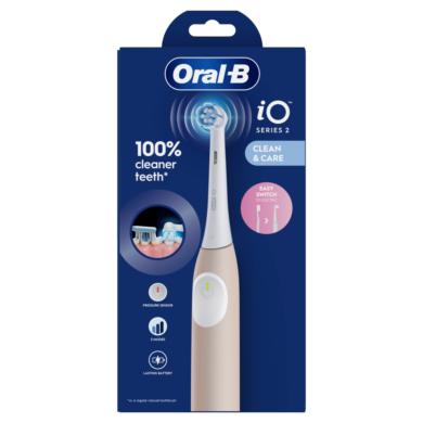 Oral-B iO 2 elektromos fogkefe /világos rózsaszín