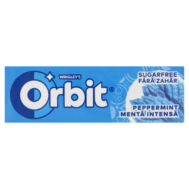 Orbit Peppermint mentaízű rágógumi