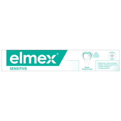 elmex Sensitive fluoridos fogkrém
