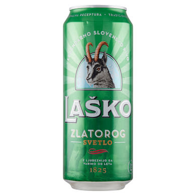 Laško Zlatorog minőségi világos sör 4,9%