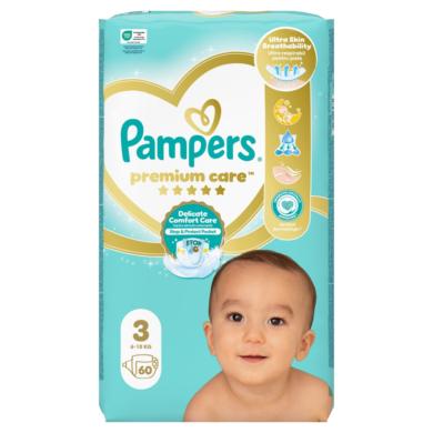 Pampers Premium Care Pelenka, 3 Méret, 6kg-10kg