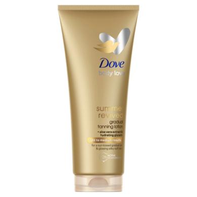 Dove Summer Revived önbarnító testápoló világos-normál bőrre