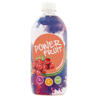 Power Fruit energiaszegény vörösáfonya-alma ital forrásvízzel, édesítőszerekkel
