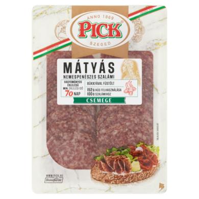 PICK Mátyás szeletelt nemespenészes csemege szalámi