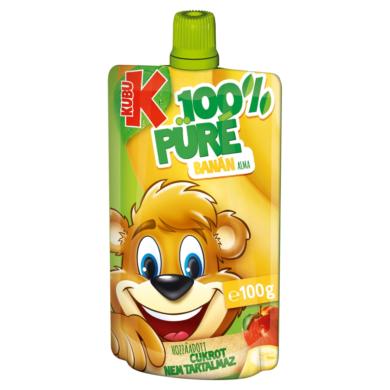 Kubu 100% banán-alma püré C-vitaminnal