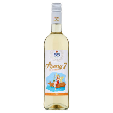 BB Arany 7 Balatonboglári édes fehérbor 7% 0,75 l