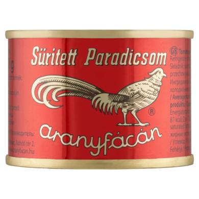 Aranyfácán sűrített paradicsom 22-24%
