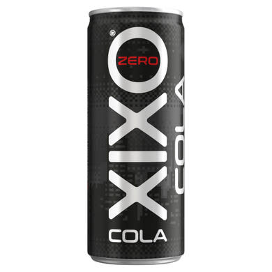 XIXO Cola Zero kólaízű, szénsavas üdítőital édesítőszerekkel