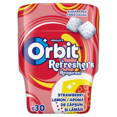 Orbit Refreshers eper- és citromízű cukormentes rágógumi édesítőszerrel
