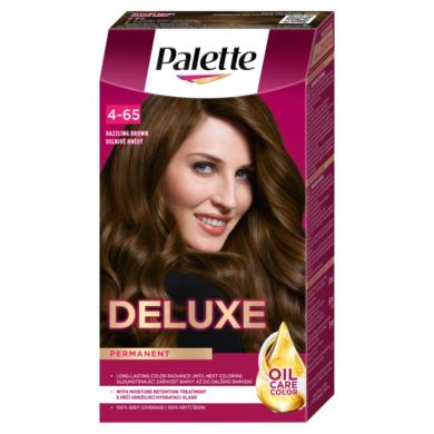 Palette Deluxe 4-65 középbarna intenzív krémhajfesték (760)