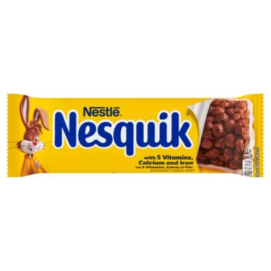 Nesquik kakaós gabonapehely-szelet tejbevonó talppal vitaminokkal
