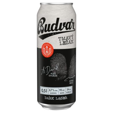 Budvar Dark Lager cseh barna sör 4,7% 0,5 l