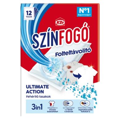 K2r Ultimate Action Színfogó folteltávolító fehérítő tasakok 12 x 30 g (360 g)