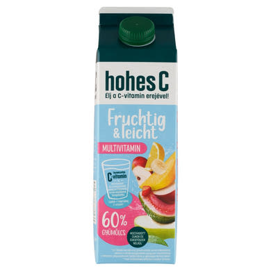 Hohes C Fructig & leicht multivitamin vegyes gyümölcsital
