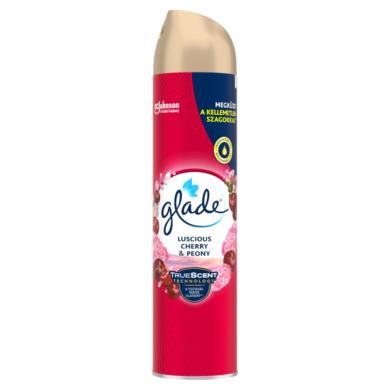Glade Luscious Cherry & Peony légfrissítő aeroszol