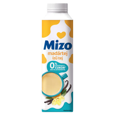 Mizo Light sovány, laktózmentes, madártej ízű tejkészítmény édesítőszerekkel