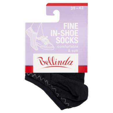 Bellinda Fine In-Shoe Fekete 39-42 Női Zokni