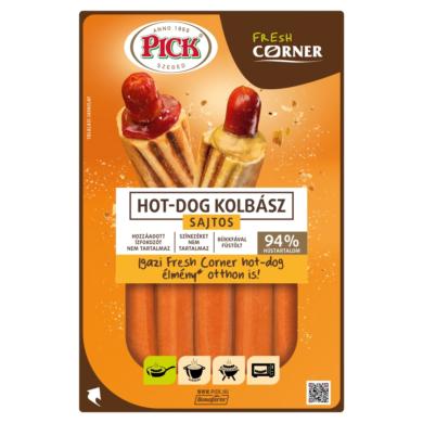 Pick hot-dog kolbász sajtos