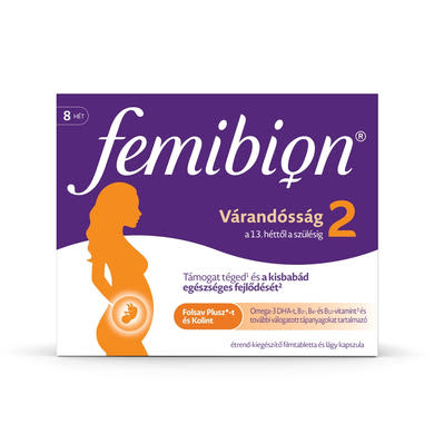 Femibion 2 Várandósság 56 db filmtabletta és 56 db lágy kapszula