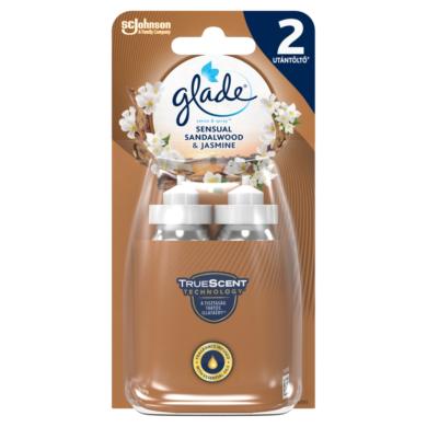 Glade Sense & Spray Sensual Sandalwood & Jasmine automata légfrissítő utántöltő 2 x