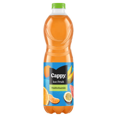 Cappy Ice Fruit Multivitamin szénsavmentes vegyesgyümölcs ital mangosztán ízesítéssel