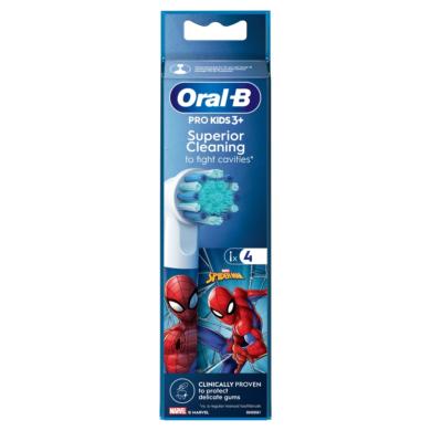 Oral-B Pro Kids Fogkefefej Pókember Figurákkal,