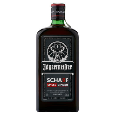 Jägermeister Scharf gyógynövény likőr 33%