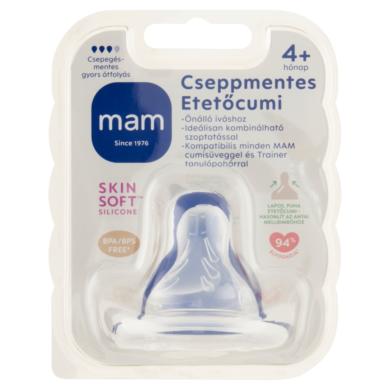 MAM csepegésmentes etetőcumi 4+ hónap