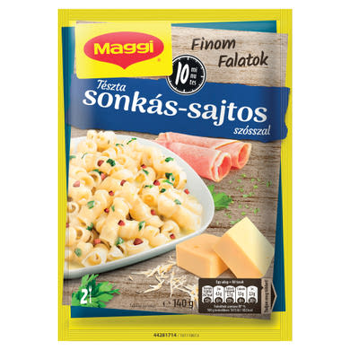 Maggi Párperc Tészta sonkás-sajtos