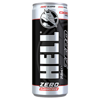 HELL Zero cukormentes szénsavas energiaital