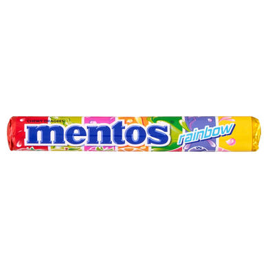 Mentos Rainbow gyümölcsízű cukordrazsé