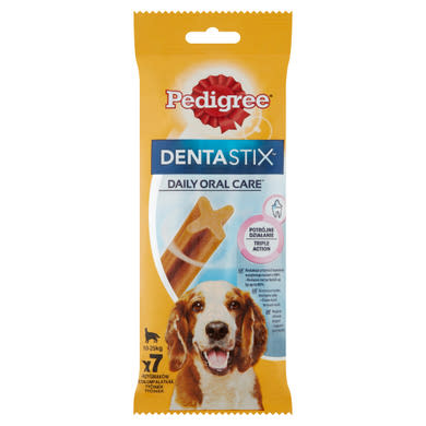 Pedigree DentaStix jutalomfalat 10-25 kg-os kutyák számára