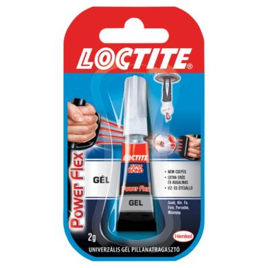 Loctite Super Bond Power Flex Gel univerzális gél pillanatragasztó