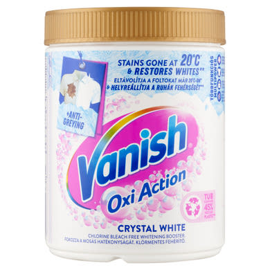 Vanish Oxi Action folteltávolító és fehérítő por