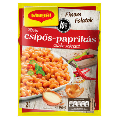 Maggi Párperc Tészta csípős-paprikás csirke