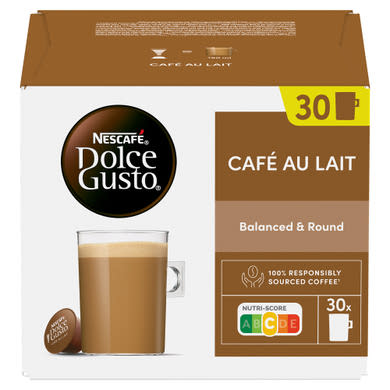 Nescafé Dolce Gusto Café au Lait tejes kávékapszula 30 csésze
