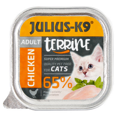 Julius-K9 csirkével teljes értékű eledel felnőtt macskák számára