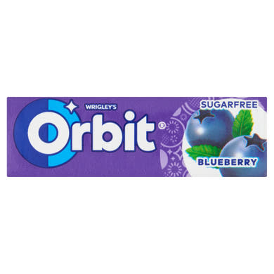 Orbit Blueberry feketeáfonya-ízű rágógumi