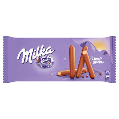 Milka Choco Sticks alpesi tejcsokoládéba mártott keksz